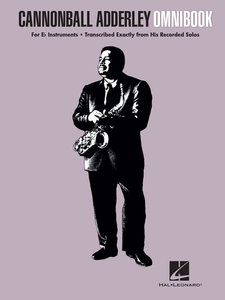 Cannonball Adderley - Omnibook