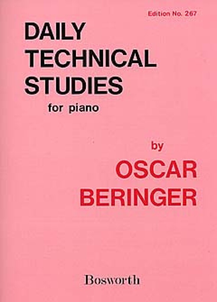 Daily Technical Studies / Tägliche technische Studien
