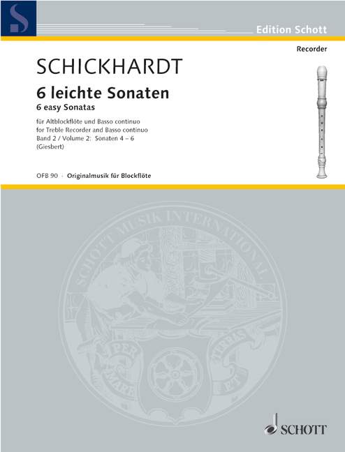 6 Leichte Sonaten Heft 2