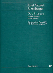 Duo a-moll op. 15