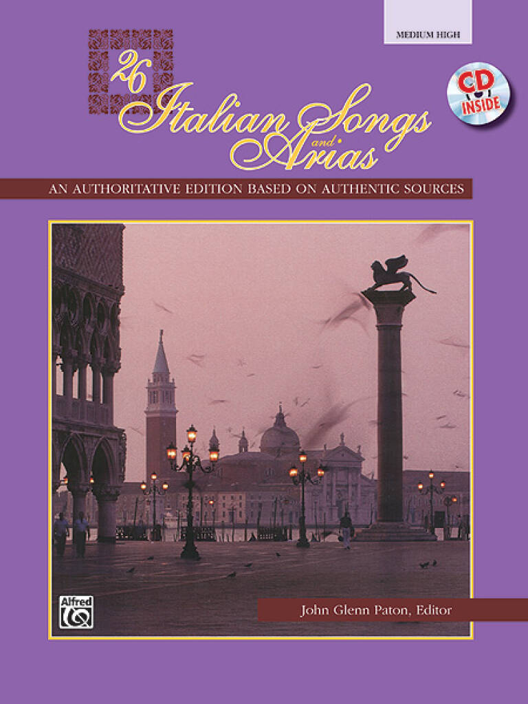 26 Italian Songs & Arias Medium High