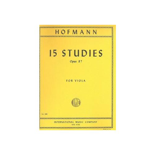 15 Studies op. 87