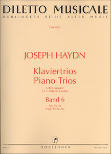 Klaviertrios Band 6 Nr. 36 - 40