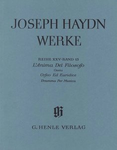 L'Anima del Filosofo Ossia Orfeo ed Euridice - Reihe XXV/13