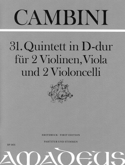 31. Quintett D-Dur