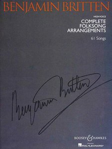 Complete Folksong Arrangements - high voice