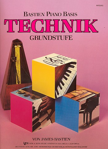 Basisklavierschule Technik Grundstufe