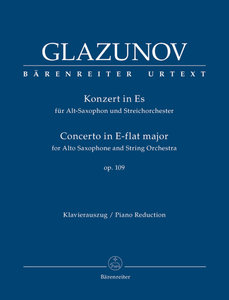 Konzert für Altsaxophon und Streichorchester Es-Dur op. 109