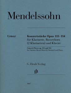 Konzertstücke op. 113, 114