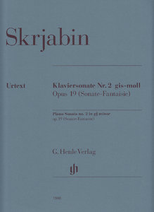 Klaviersonate Nr. 2 gis-moll op. 19 (Sonate-Fantaisie)