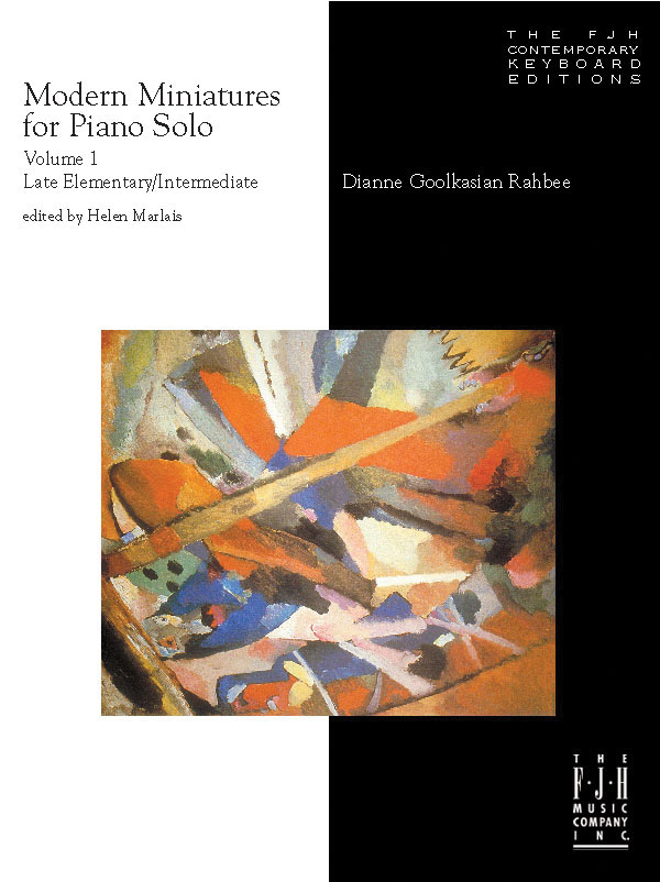 Dianne Goolkasian Rahbee Modern Miniatures For Piano Solo