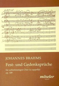 Fest- und Gedenksprüche, op. 109