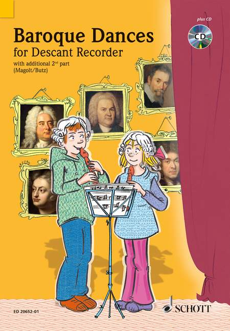 Baroque Dances for Descant Recorder