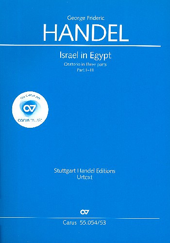 Israel in Egypt, HWV 54 - Teil I+II+III