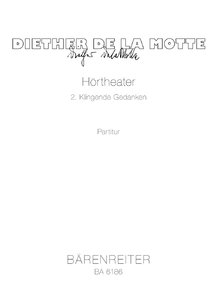 Klingende Gedanken (Hörtheater 2)