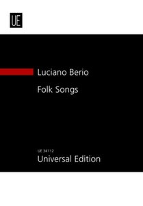 Folk Songs for Mezzosoprano and 7 instruments