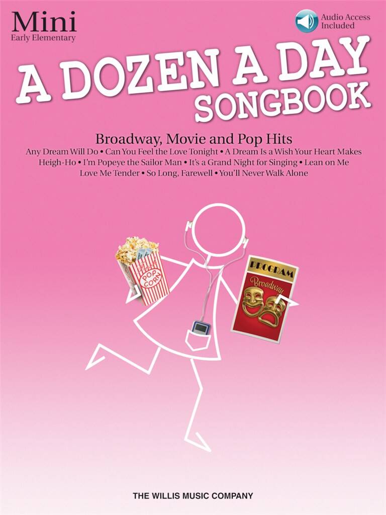 A Dozen a Day Songbook Mini - Broadway Movie and Pop Hits