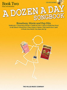 A Dozen a Day Songbook Book 2 - Broadway Movie and Pop Hits