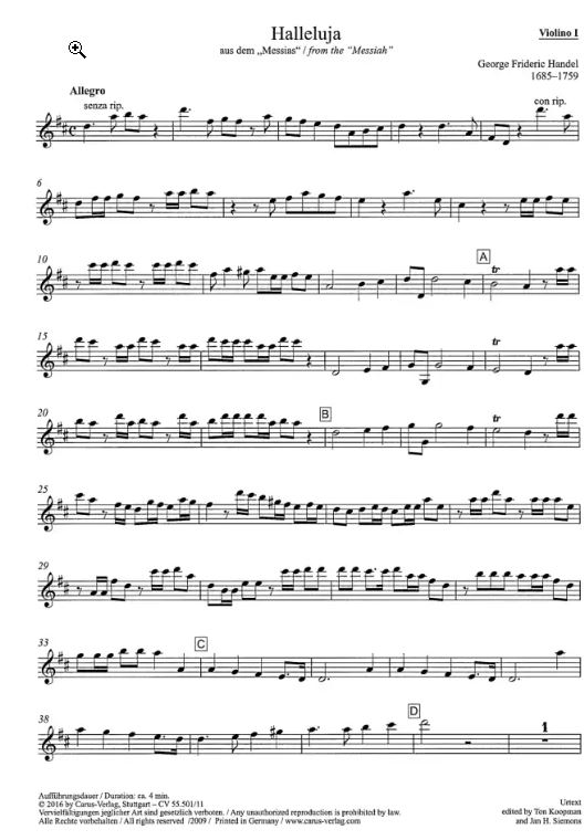 Halleluja, HWV 56/39