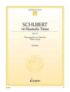 Deutsche Tänze op. 33