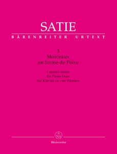 3 Morceaux en forme de Poire