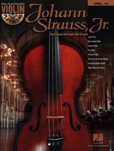 Johann Strauss Jr. - Violin Play-Along Vol. 41