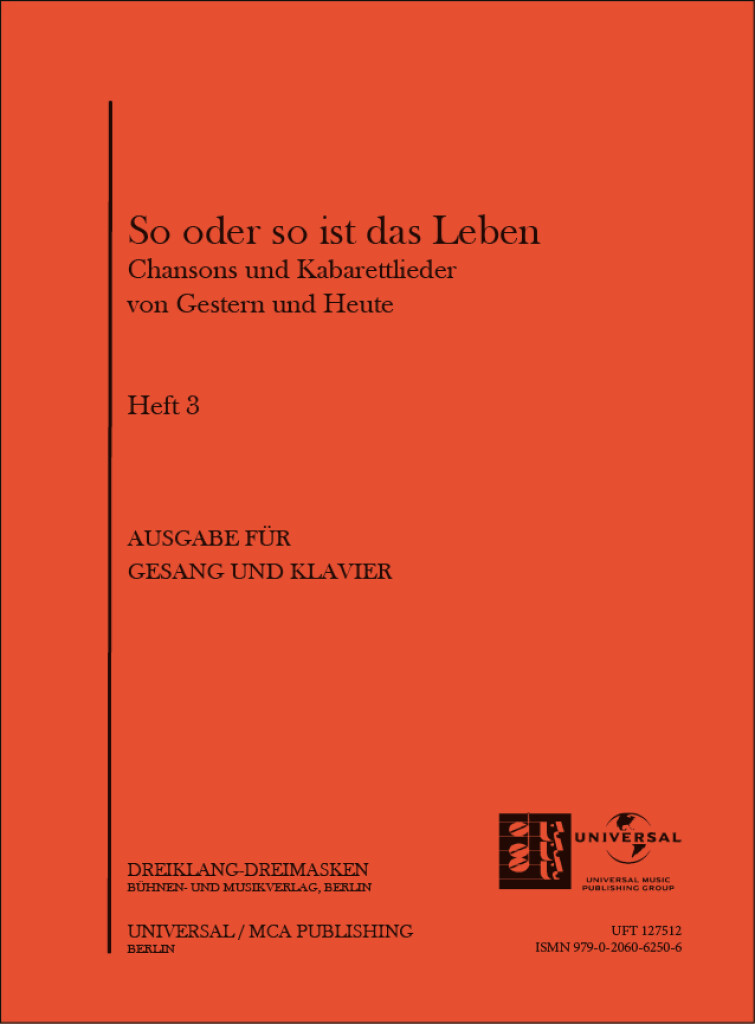 So oder so ist das Leben Heft 3