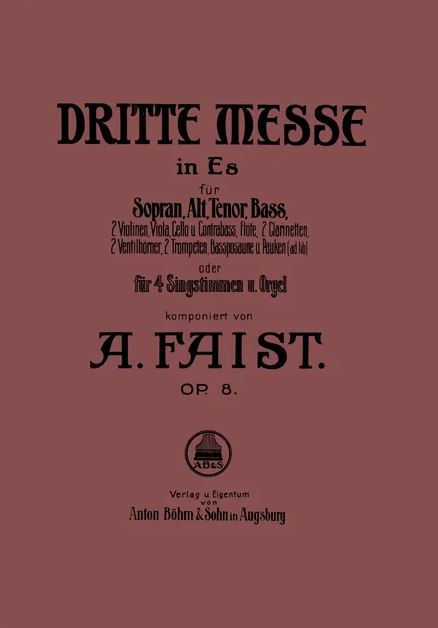 Dritte Messe in Es, op. 8