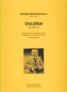 Vocalise op. 34/14