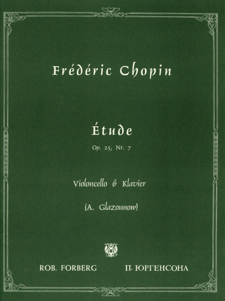 Etüde cis-moll op. 25/7