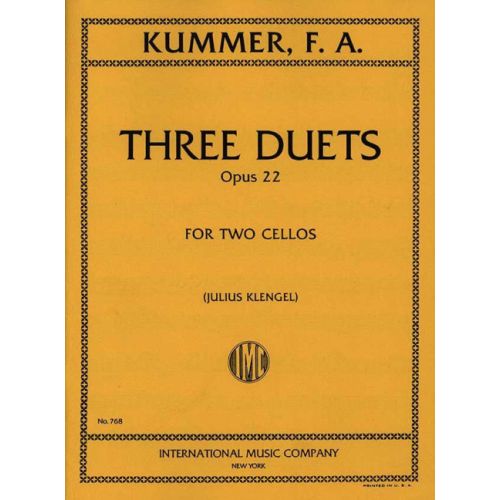 3 Duette op. 22