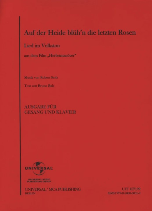 Auf der Heide blühn die letzten Rosen