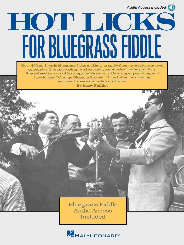 Hot Licks For Bluegrass Fiddle