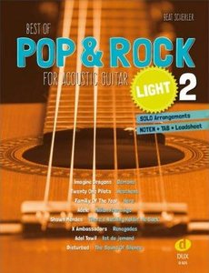 Best of Pop & Rock for Acoustic Guitar Light 2