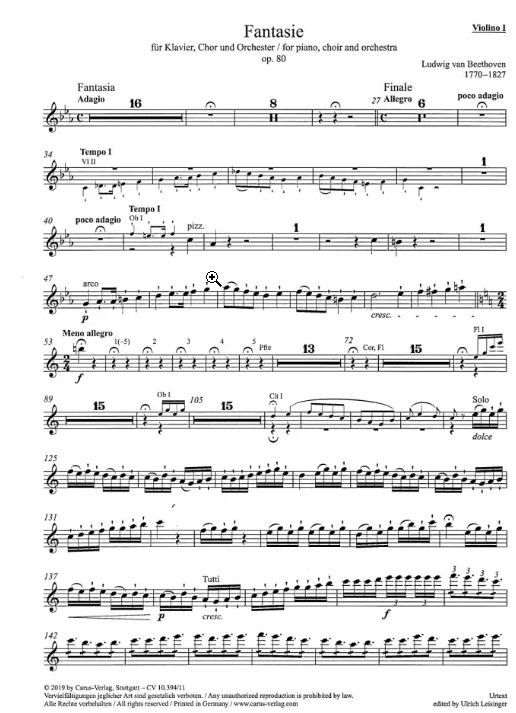 Chorfantasie, op. 80