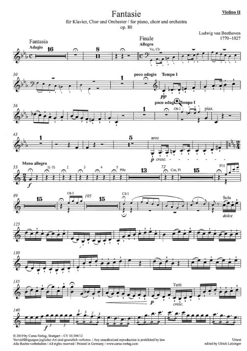 Chorfantasie, op. 80