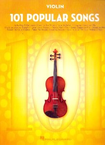 101 Popular songs for violin