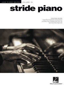 Stride Piano - Jazz Piano Solo Vol. 35