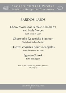 Choral Works for female, children's and male voices