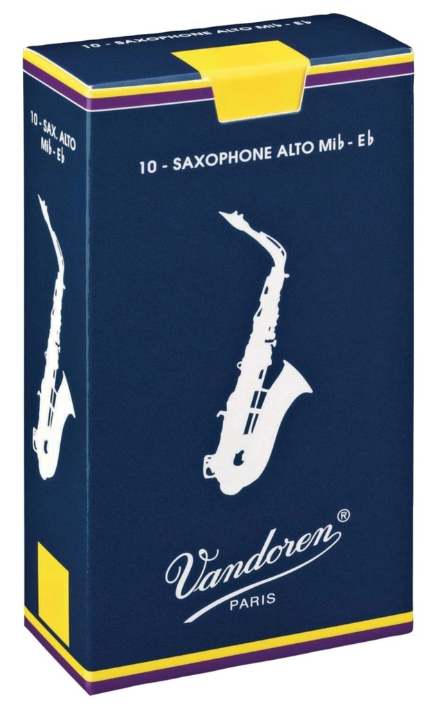 Vandoren Traditionell - Altsaxophon Blatt - Stärke 4
