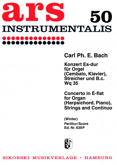 Konzert Es-dur Wq 35