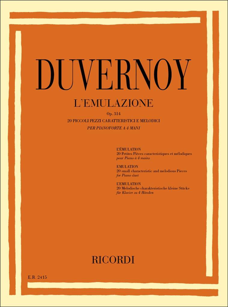 La Emulazione op. 314