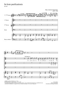 In festo purificationis, H 318