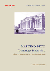 Cambridge Sonata op. 3/2 a-moll