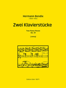 Zwei Klavierstücke op. 20