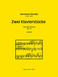 Zwei Klavierstücke op. 25