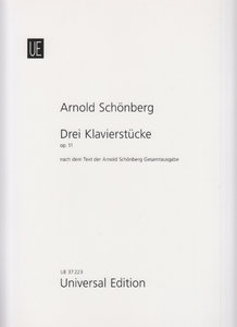 Drei Klavierstücke op. 11