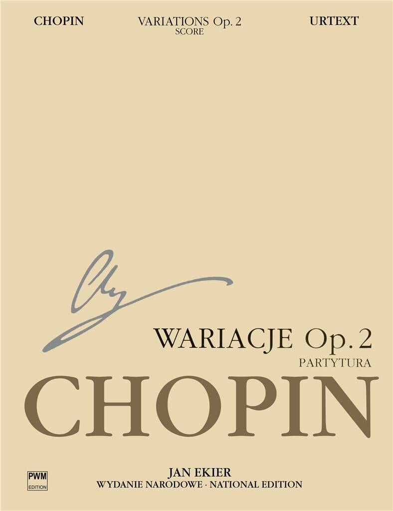 Variations on La ci darem la mano from Mozart's Don Giovanni op. 2 for piano and orchestra (serie A 17/Band XV A)