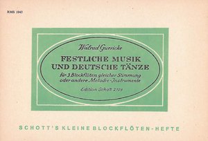 Festliche Musik und Deutsche Tänze