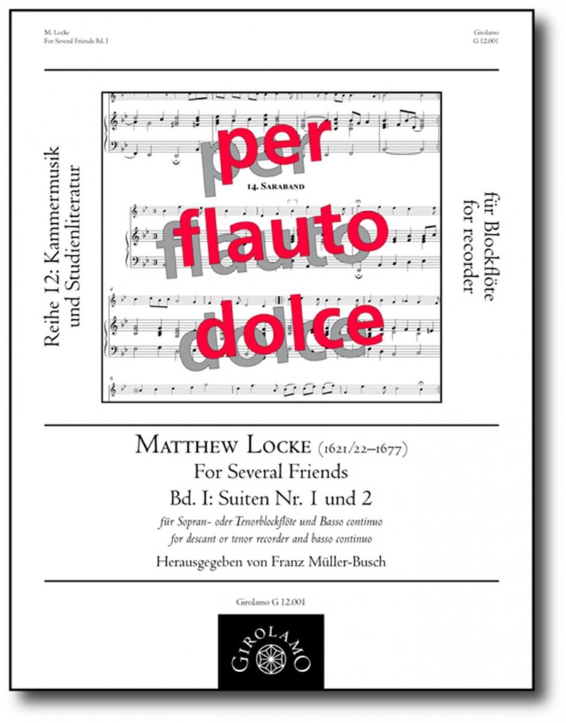 For Several Friends - Bd. I: Suiten Nr. 1 und 2